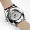 Hamilton Série Happy Mouvement Mécanique Automatique Étanche 50 Mètres Montre Homme Montre Suisse 42mm Cadran Marron Boîtier Acier Inoxydable H32705501