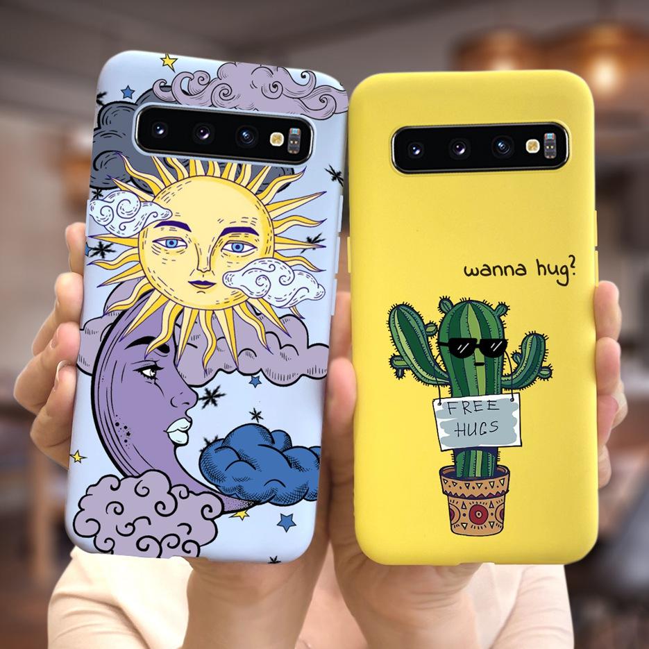 Für Samsung Galaxy S10 Plus Hülle S10e S10+ Weiche Silikon Rückseite Handyhülle Für Samsung S10 Plus S 10 e S10+ Fundas Capa Taschen
