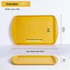 ROYUGO Small Yellow PP Plastic Serving Tray