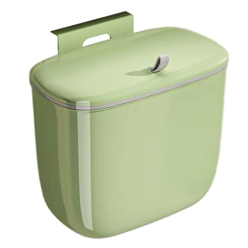 Trash Receptacle Garbage Container Space Saving Kitchen Sink Trash Can with Lid