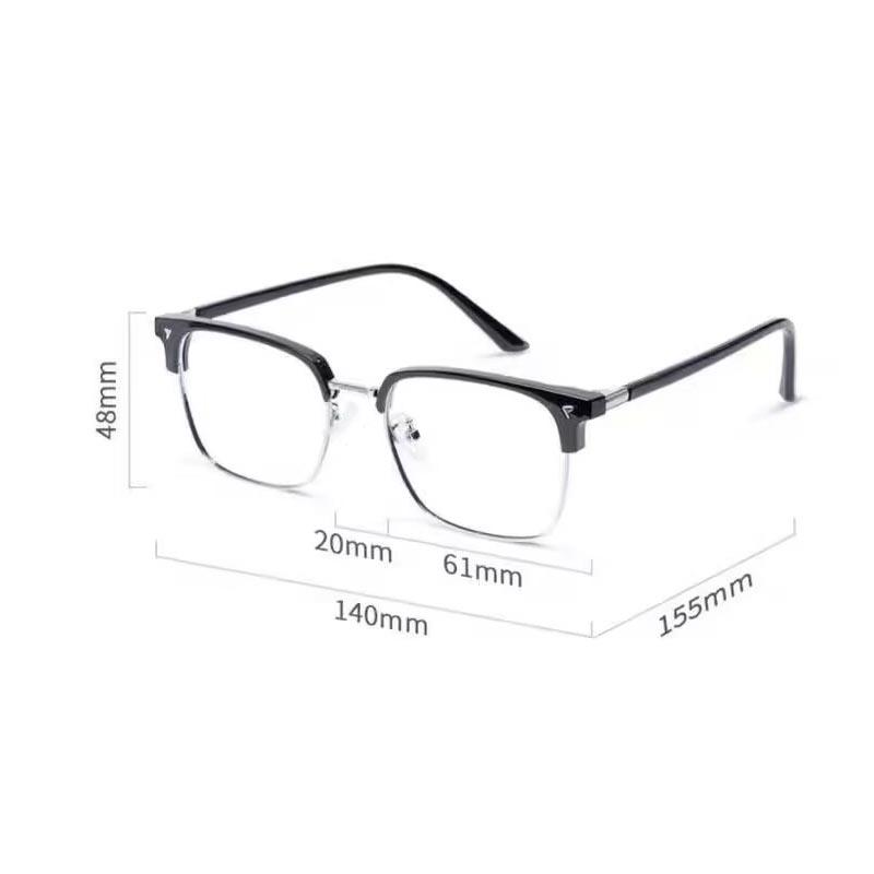 Męskie Biznesowe Fotochromowe Okulary na Krótkowzroczność Luksusowe Designerskie Anty-Niebieskie Światło Zmieniające Kolor Nocne Widzenie Okulary -4.0