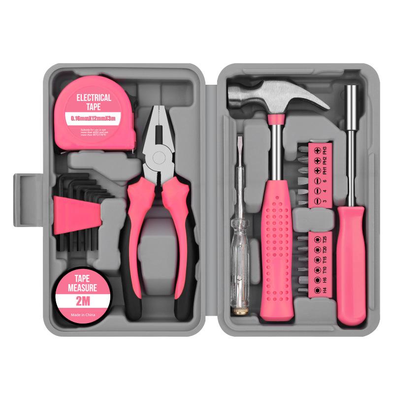 13-Piece Multifunctional Gift Tool Set: Household Hardware Pliers, Wrench, Hammer, Home Repair Toolbox