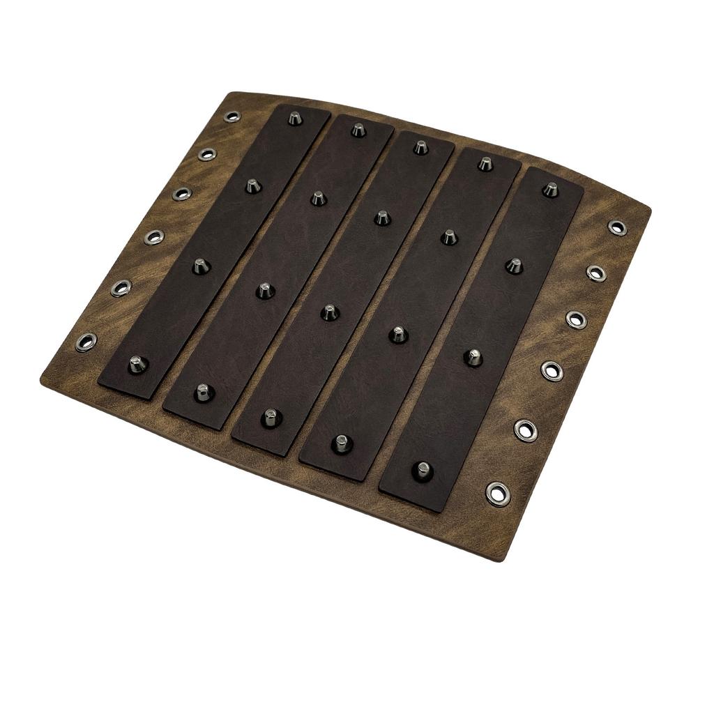 Vintage Rivet Studded Arm Guard Medieval Armor Bracers Cosplay Party Costume Accessories Role Play Renaissance Gauntlet