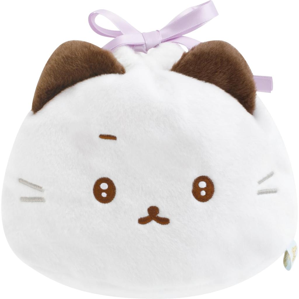 CA76102 Plush Drawstring Bag Ishiyo-chan "Junior-chan Appears" Ishiyo-chan