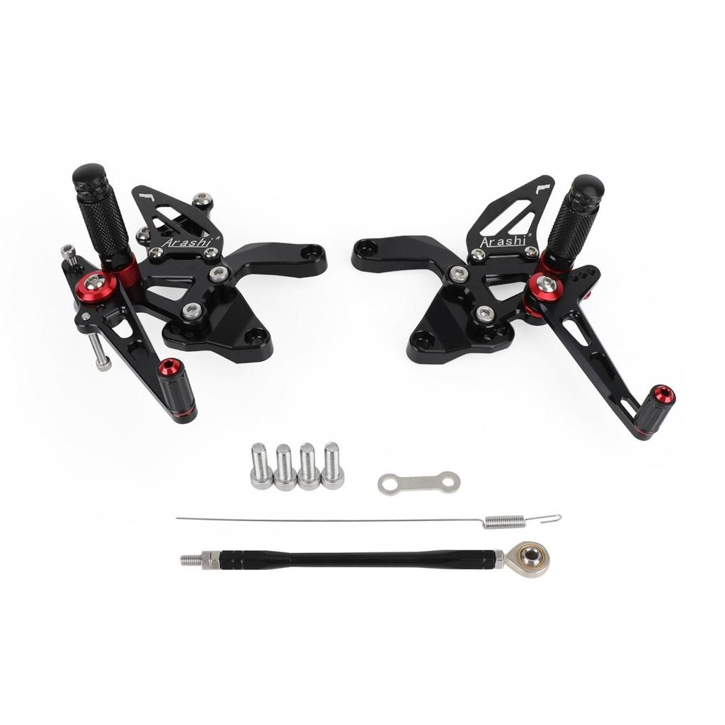 Aluminum Rear Sets Pedals Footpegs Footrest For Kawasaki Z900 Z 900 2021 2022