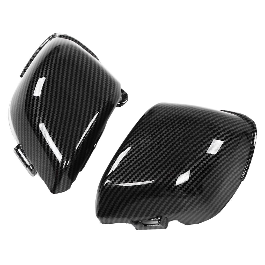 2pcs Carburetor Side Cover Carbon Fiber Style ABS Replacement For CB 400 CB400 VTEC 1999‑2007