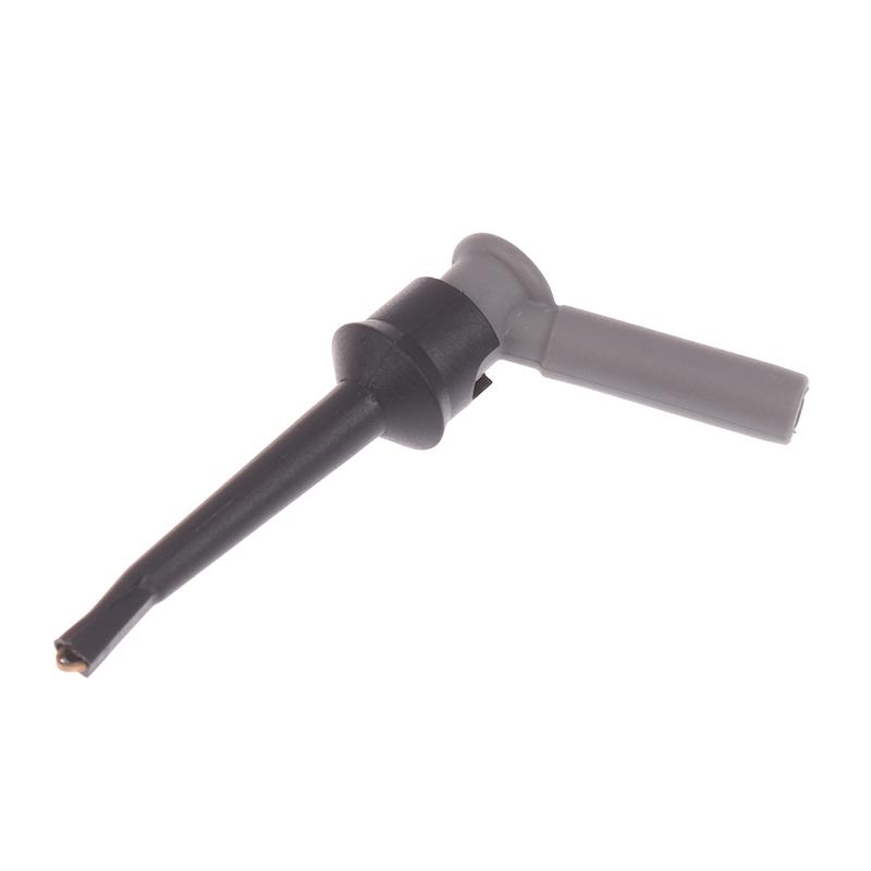 

1/2Pcs Test Hook Clips With Inner Spring With 4Mm Socket Hole Copper Mini Grabber For Multimeter Test Lead Diy Tools Accessories