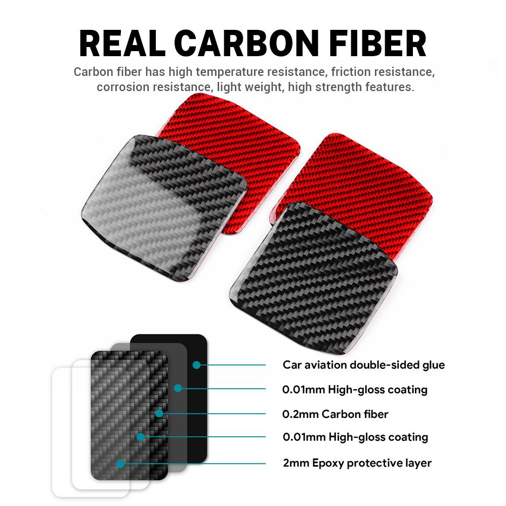 Real Soft Carbon Fiber Sticker For Subaru WRX/WRX STI 2025 2025 2025 Car RHD LHD Center Console Water Cup Interior Accessories