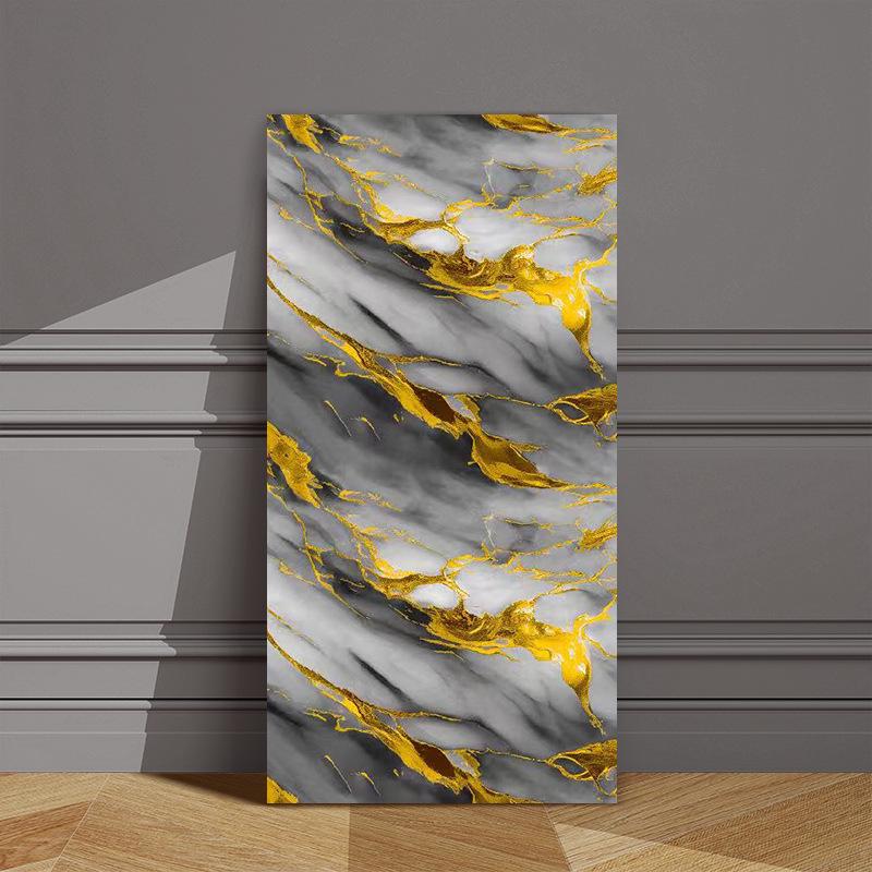 Self-Adhesive Waterproof PVC Wall Stickers: Imitation Marble & Aluminum-Plastic Panels