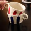 Linear Ceramics Breakfast Cup Couple's Water Cup Coffee Cups Salad Oat Yogurt Cups Milk Mug Afternoon Tea Mug Juice Mugs