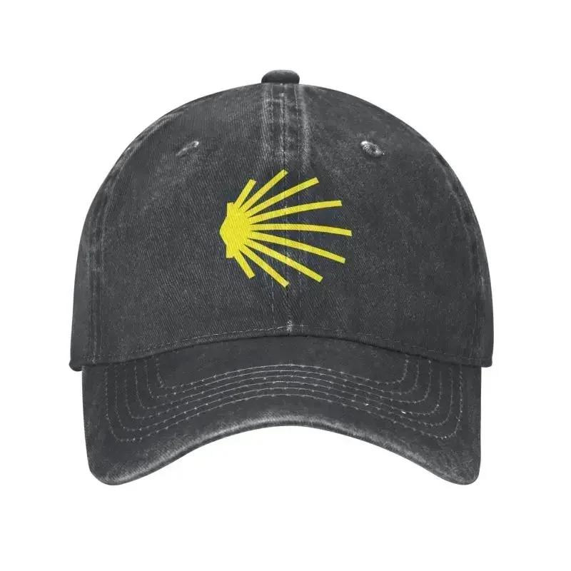 Custom Unisex Cotton Camino De Santiago De Compostela Shell Saint Baseball Cap Adult Adjustable Dad Hat for Men Women Outdoor