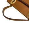 GHERARDINI Leder Handtasche Braunes Leder Gebraucht