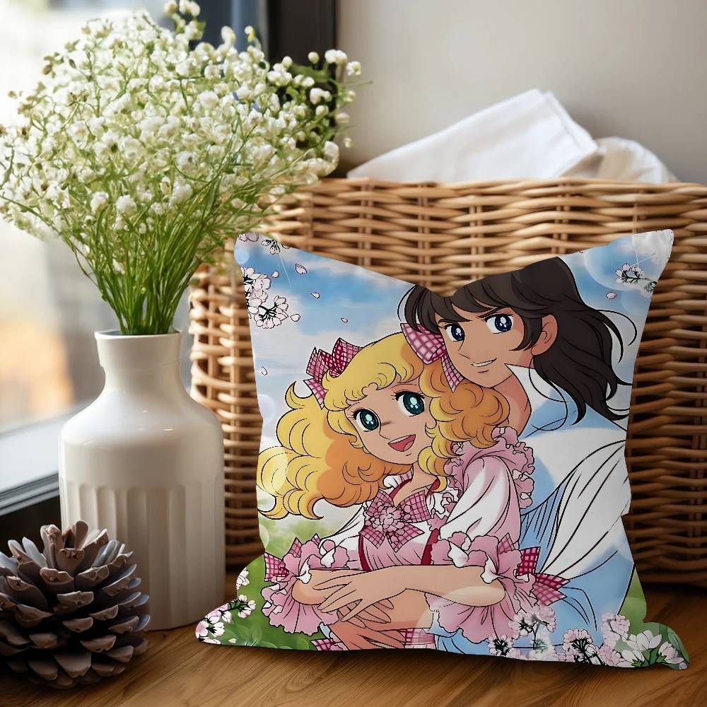 M-Manga C-Candy C-Candy Personalized Pillow Dust Cover Bedroom Kids Party Decoration Pillowcase Birthday Children Gift