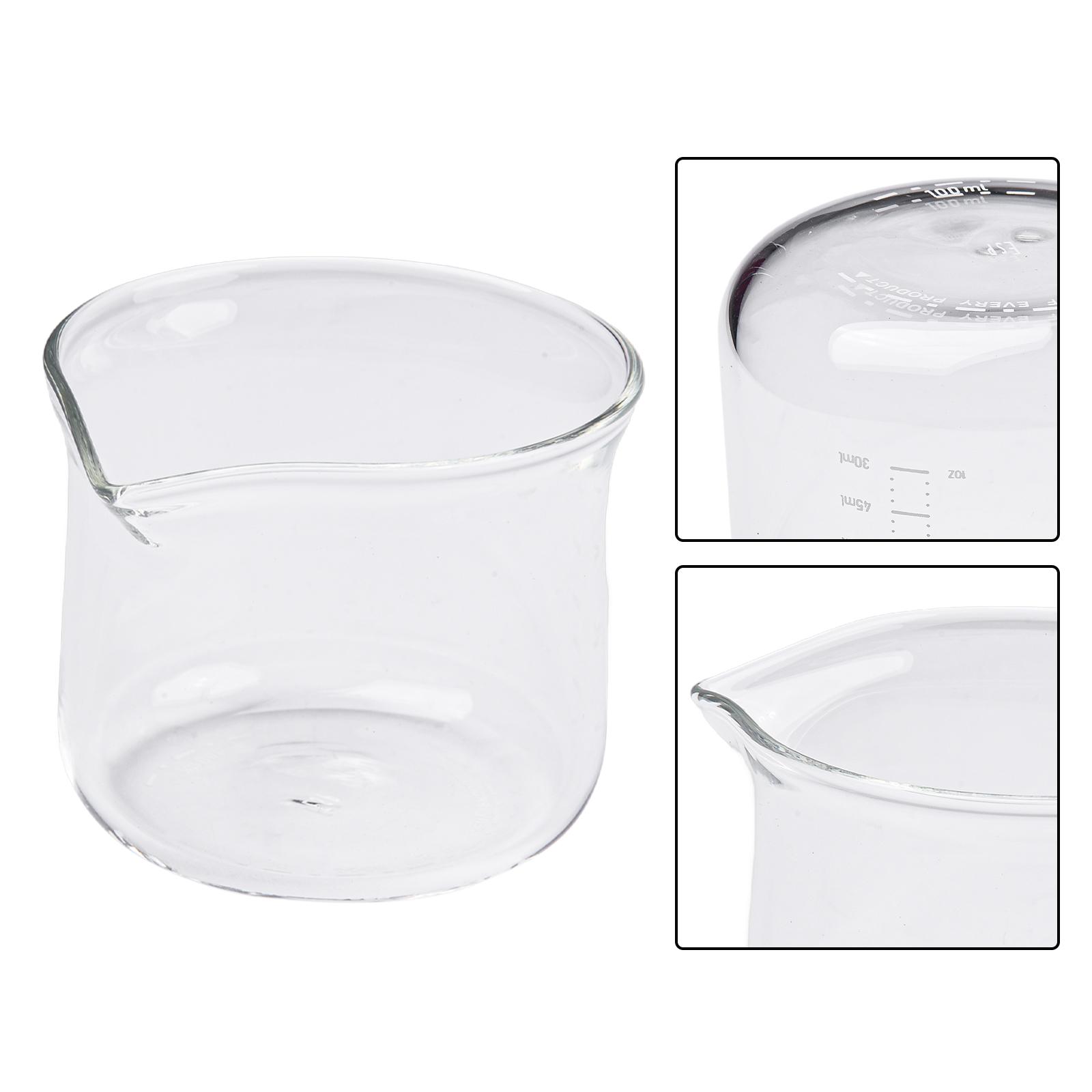 Accurate Food Heat Resistant Thick Glass Clear Scale Heat Resistant Clear Scale Coffee Shot Glasses Heat Resistant Single Spout China Mainland