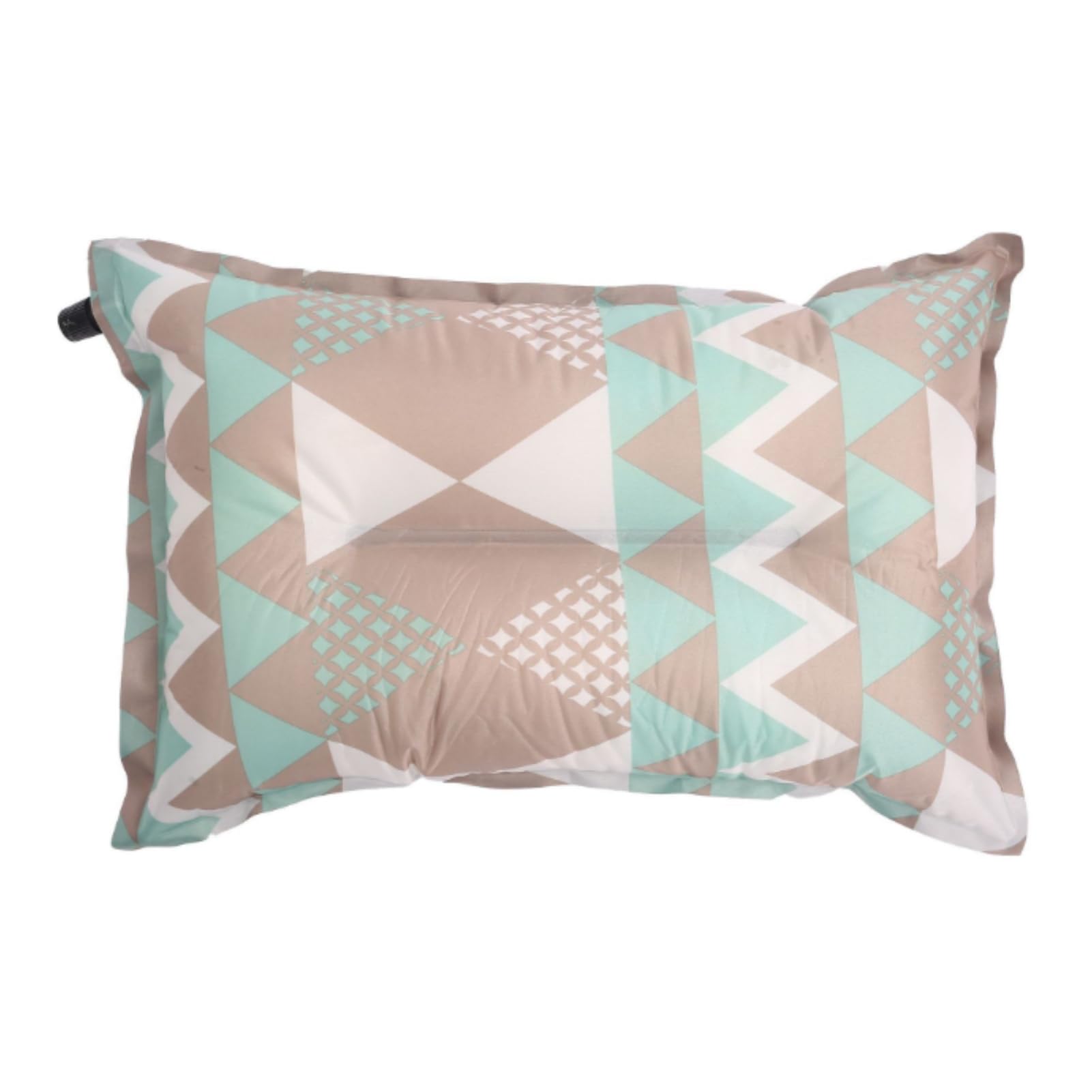 

Uccellino Ethnic Air Pillow, Self-Inflating, Lightweight, Waterproof, Compact Storage, Outdoor Pillow, Travel Pillow (Light Blue)