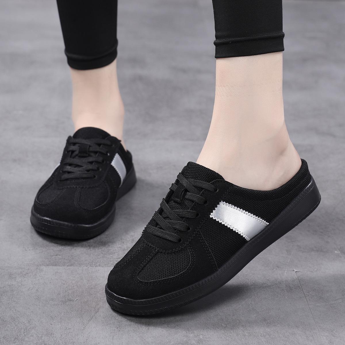 

Легкие женские дышащие кроссовки на шнуровке - Нескользящие, Износостойкие, Легко надеваются/снимаются для весны и лета 35