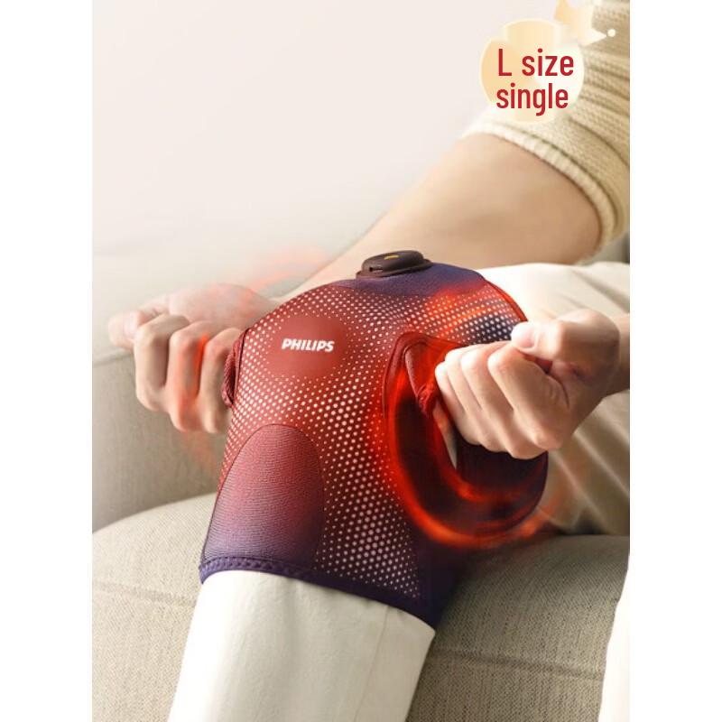 

Philips Knee Massager with Heat and Vibration Therapy CN plug (adapter included)