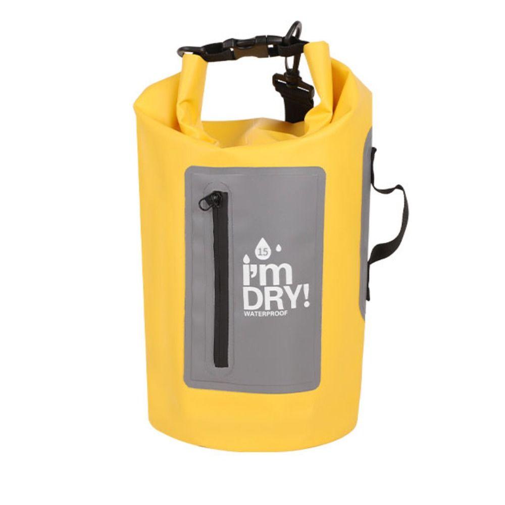 10/15L Swimming Bucket Bag Large-Capacity Beach Backpack Waterproof Dry Bag  Water Sports
