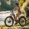 Elektrisches Fahrrad Shengmilo S700 Pro 1000Wx2 Motor 26" Fat Tire Elektrisches Fahrrad für Erwachsene 48V 25AH Doppelscheibenbremse 7 Gänge Maximale Traglast 150kg