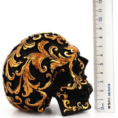 SM Resin Small Skull Head Ornaments for Bar Home Decoration Desktop Gift