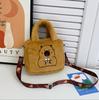 Capybara Plush Backpack Cute Light Brown Soft Filled Animal with Eye Multi-Functional Storage, Ideal for Sofa Cushion Home Decor