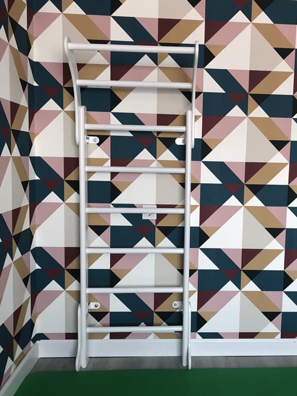 Gymnastic ladder Mini white