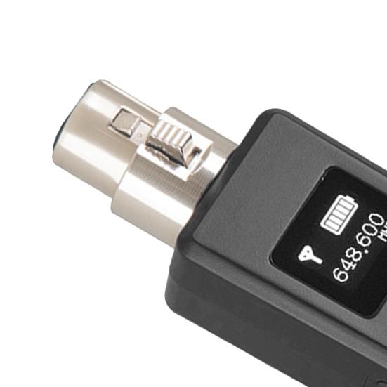 Wireless Microphone Adapter USB Charging U3 Wireless Mic System Transmitter Receiver for Audio Mixer