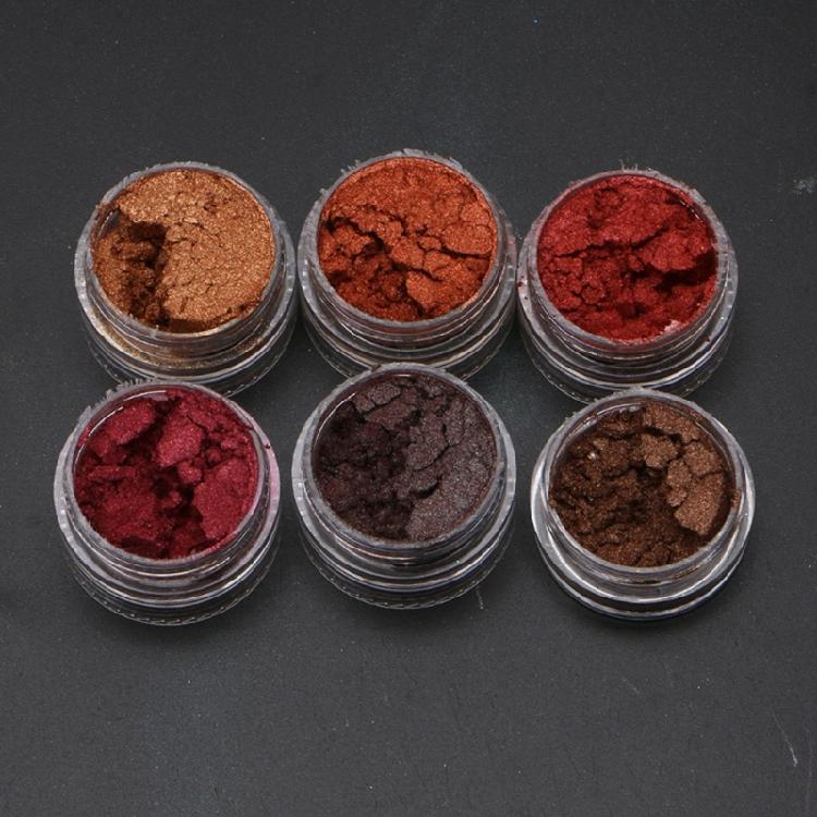 10Pcs Mica Powder for Resin Cosmetic Pearl Powder for Nails Decor Makeup DIY