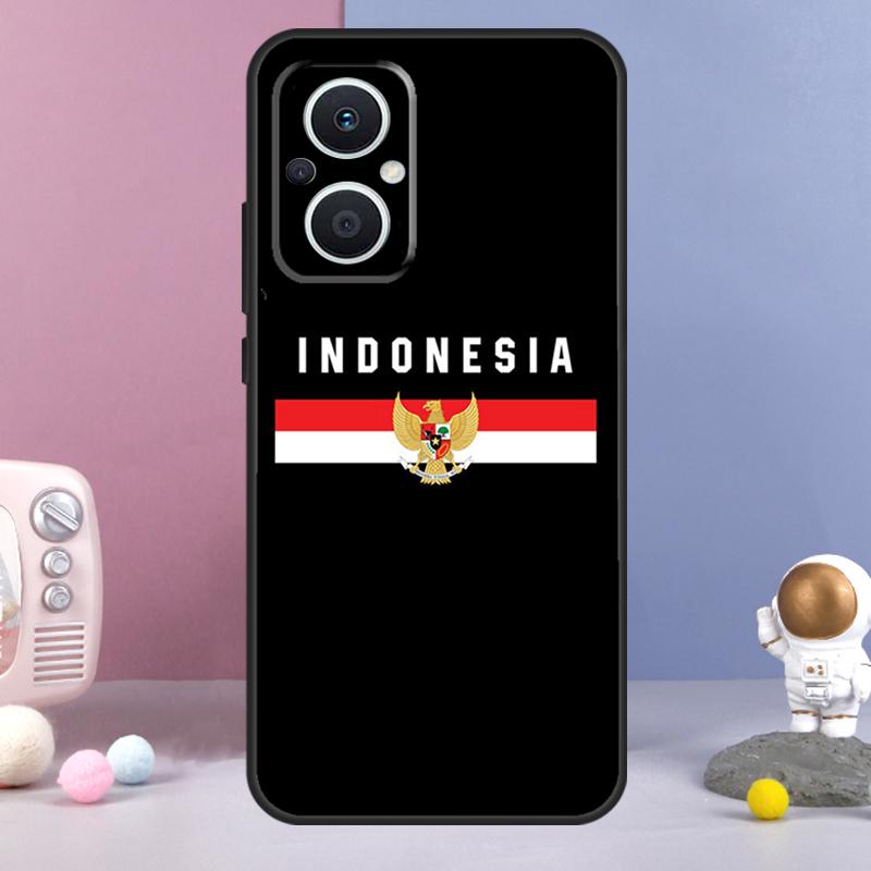 Indonesia Passport Flag Map Case For OPPO Reno 10 Pro 4 5 6 7 8 Lite 8T 4Z 5Z OPPO Find X3 Neo Lite X2 X5 X6 Pro Cover