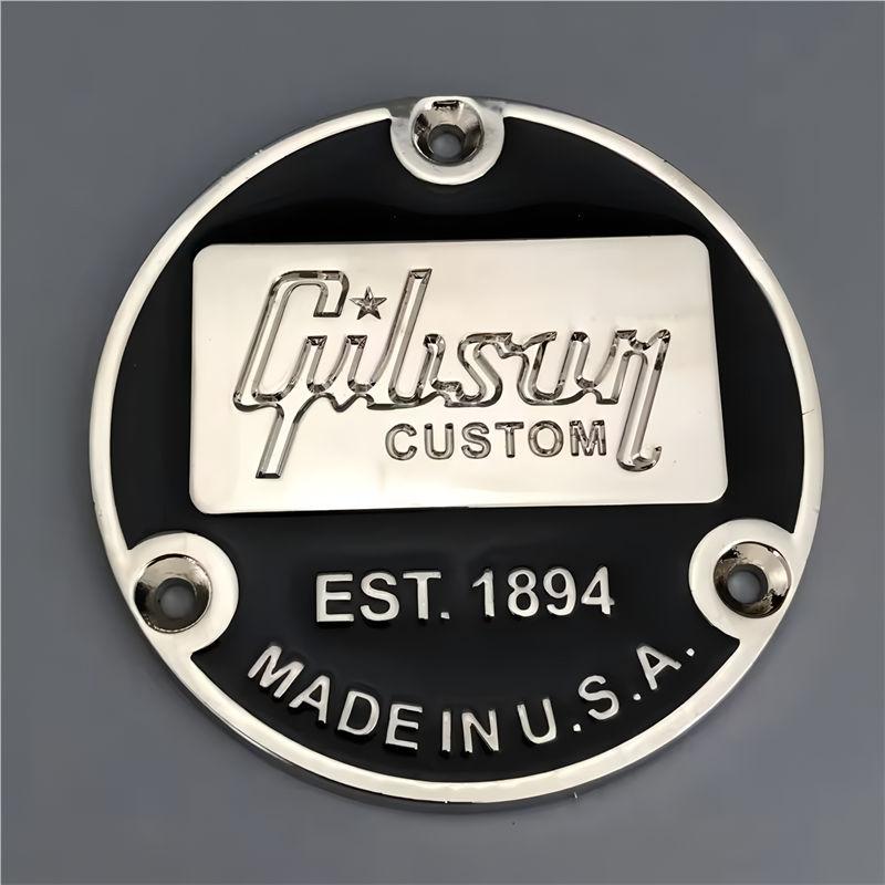 Metal Guitar Toggle Switch Back Plate Cover for Gibson LP Les Paul Guitar Parts GZW