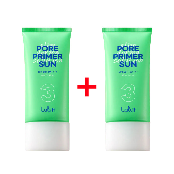 LAB.IT Pore Primer Sun 40g X 2ea (SPF50+ PA++++)