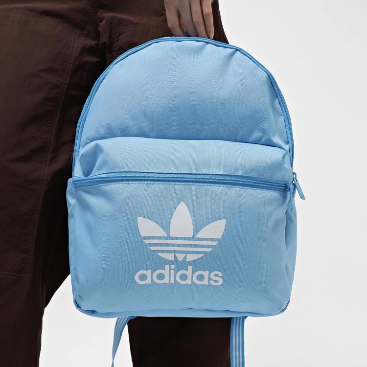 adidas Originals Polyester Backpack Regular Unisex Sky Blue IR5437