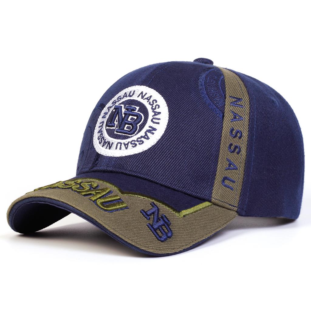 Unisex Baseballkappen mit Buchstabenstickerei Frühling und Herbst Outdoor Verstellbare Freizeitkappen Sonnenschutzhut