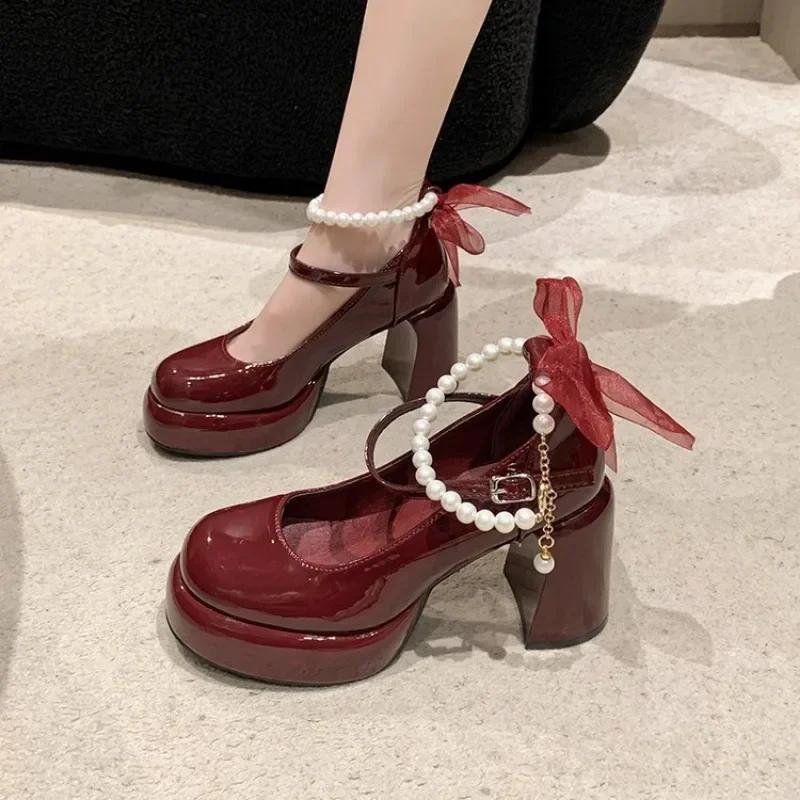 Summer New High Heels Women Sandals Bottom Non-slip Outdoor Female Designer Sandals Sexy Fashion Rubber Elegant Woman Heels