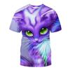 Streetwear 3D Animal T Shirt Man 3D Printing Tee Shirts Funny Hip Hop Men Round Neck Short Sleeve Casual Top
