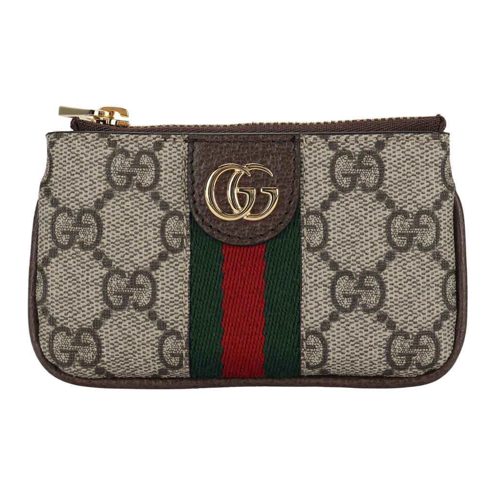 Gucci Portachiavi Ophidia GG Supreme Portafogli Unisex Marrone 671722-96IWG-8745
