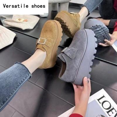 Designer Platform Women Loafers Flats Casual Sneakers Autumn Winter New Shoes Women  Trend Outdoor Travel Cozy Mujer Zapatos