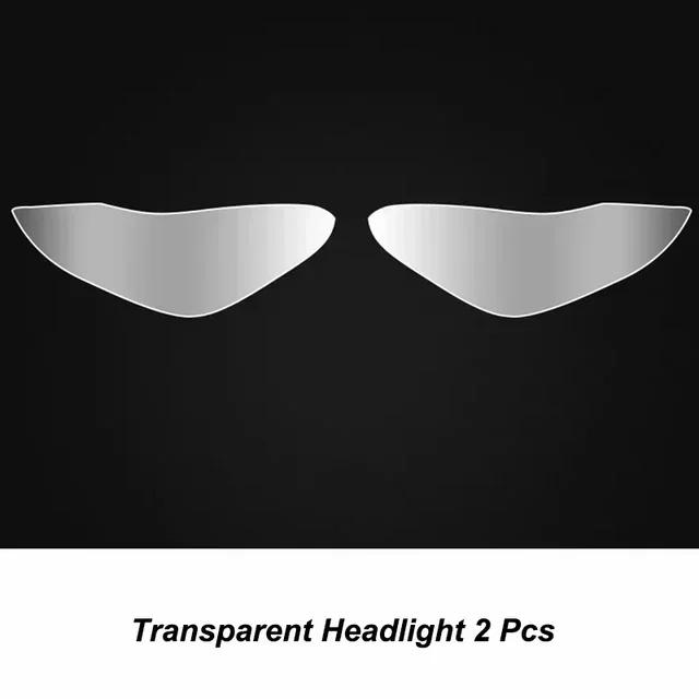 For Tesla Model 3 Y Taillight Foglight Charging Port Car Styling TPU Film Blackened Tint Film Full Set Headlight
