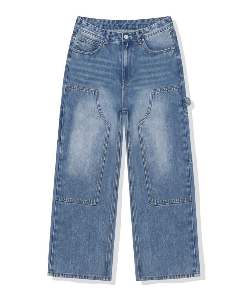 ULIFEZIP Zebrie Carpenter Wide Pants 4 Colors [Ulzd_0042]