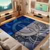 Brighton & Hove Albion Football Print Crystal Velvet Rug, Comfortable Water Absorbent Non Slip Indoor Floor Carpet