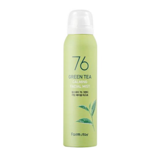

FARMSTAY 76 Green Tea Calming Facial Mist Soothing Hydration Spray 120ml
