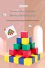 Wooden 3D Puzzle Cube: Children's Educational Space Blocks for Math and Building Fun