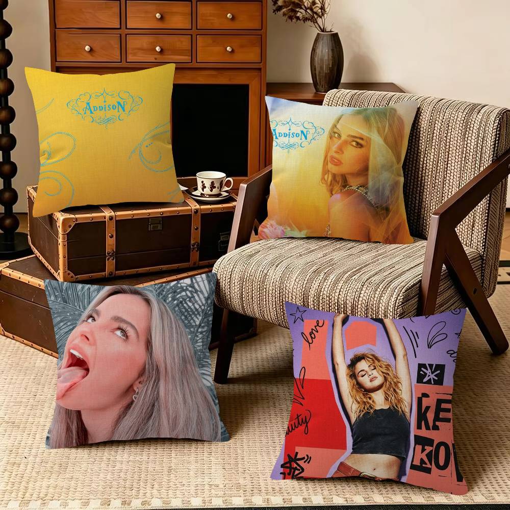 Person AAddison RRae Funny Decorative Room Aesthetics Pillow Case Home Decor Bedroom Sofa Bed Pillow Cover x