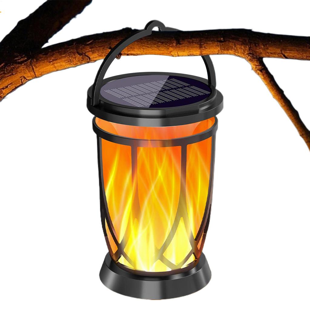 Flickering Solar Lanterns Outdoor Lamp Flickering Solar Lights Auto On/Off Lighting Decorations Lamp For Yard Lawn Patio Porch