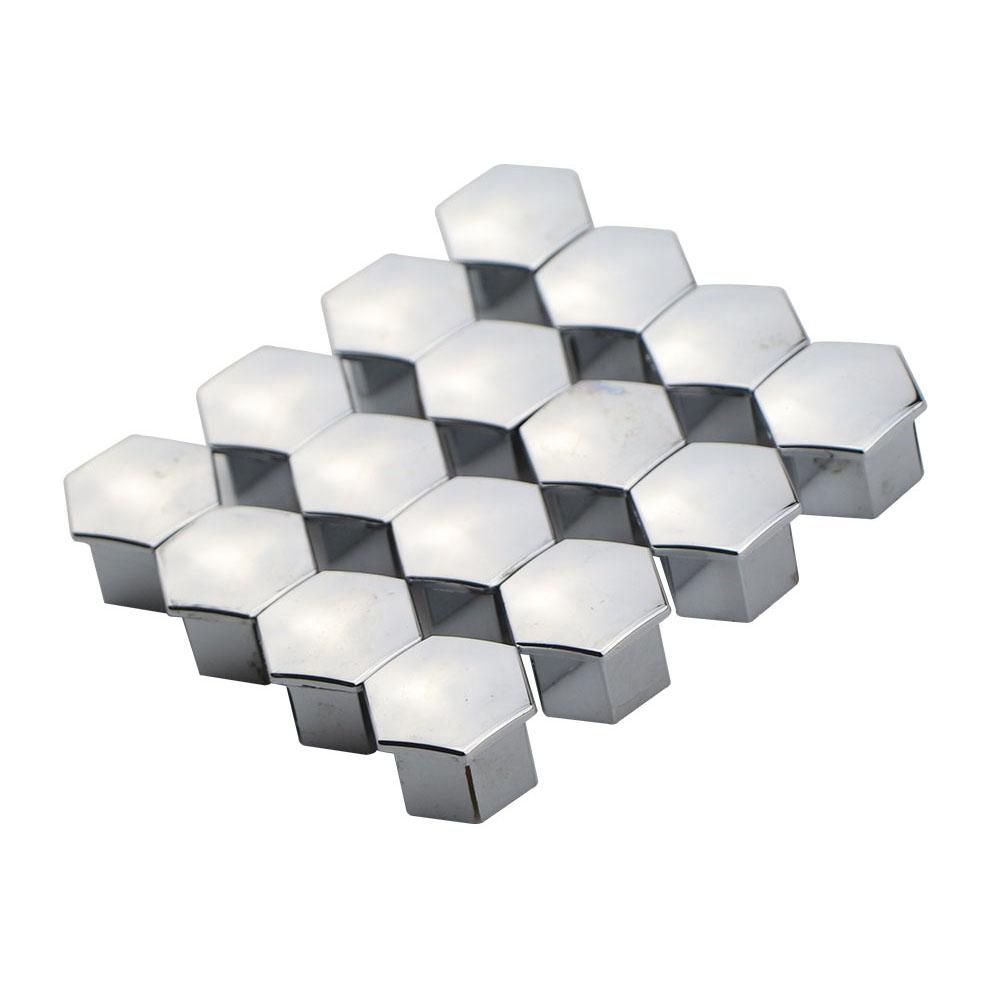 16PCS Wheel Screw Caps for Peugeot 208 E208 2020 2026 2026 2026 2026 Model Auto Interior Decoration Hub Cover Accessories