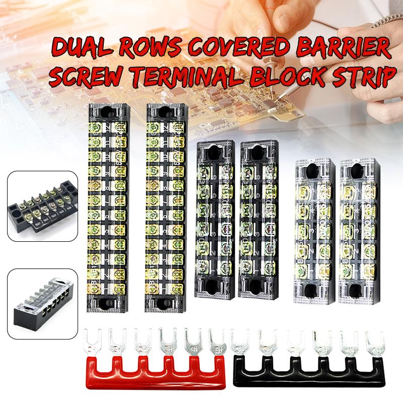 15Pcs 5/6/12 Points Car RV Marine Power Distribution Bus Bar Terminal Block NEW 15Pcs 5/6/12 Points Car RV Marine Power Distribution Bus Bar Terminal Block NEW