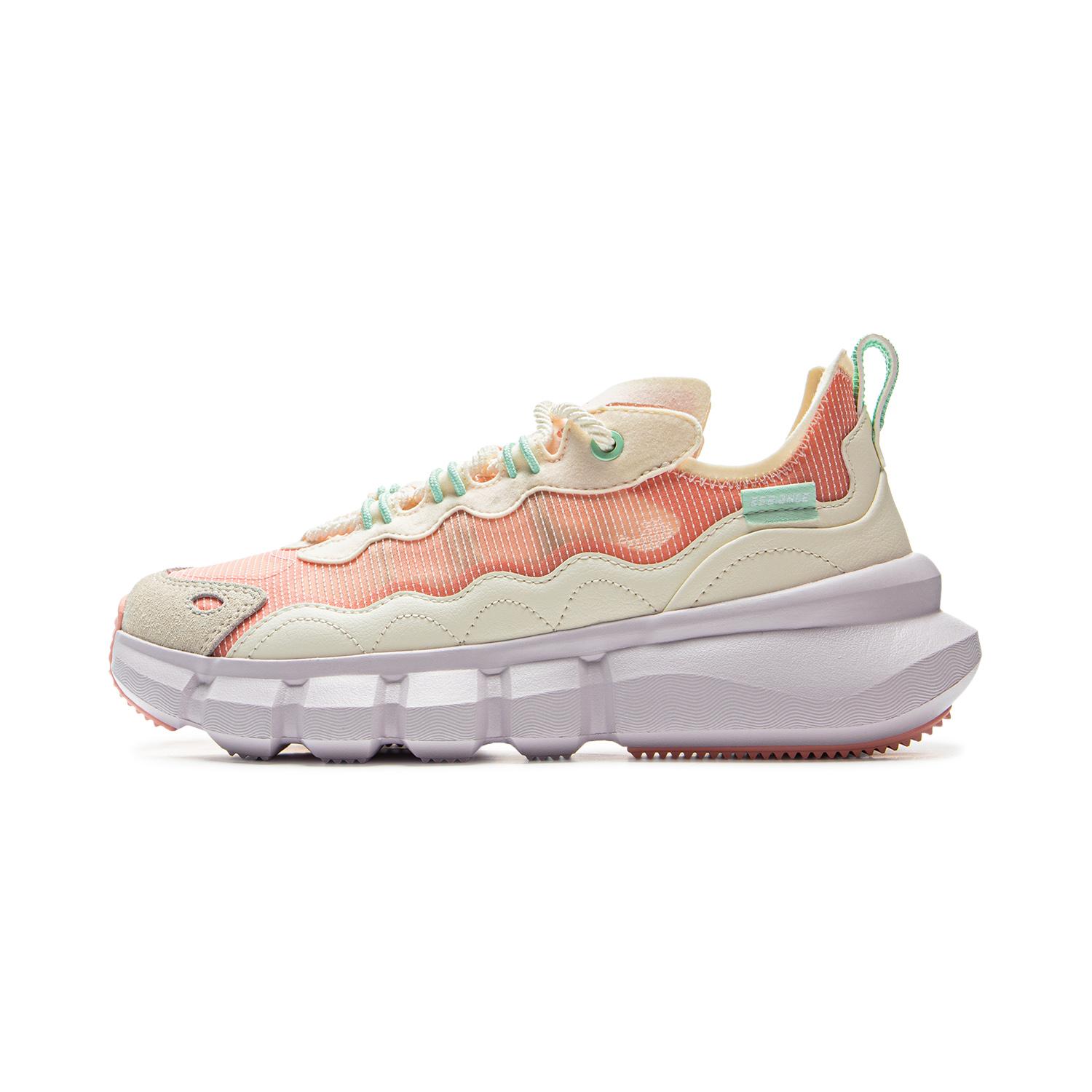 

Li Ning Wade Essence Удобные Универсальные Нескользящие Износостойкие Низкие Баскетбольные Кроссовки Женские кроссовки Бежевый Оранжевый ABCV026-2 40⅓