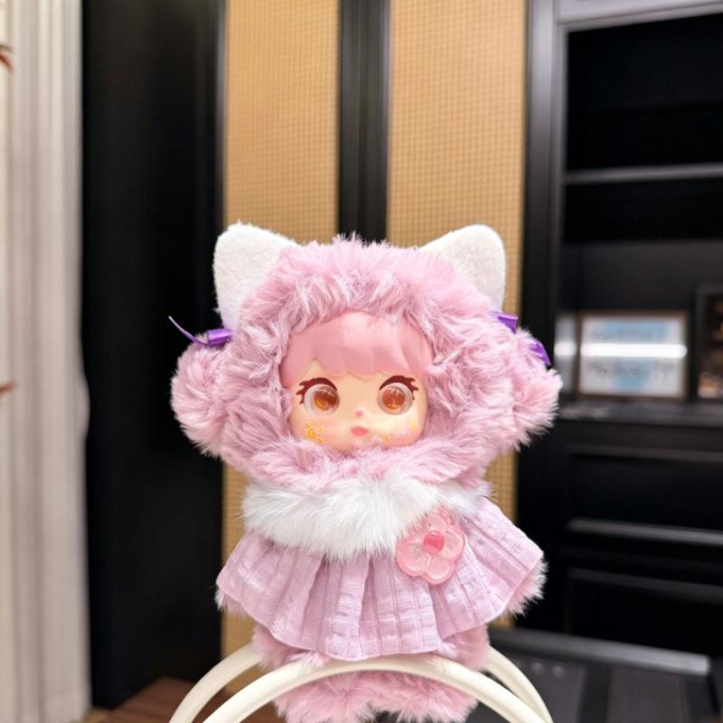 Cartoon Cute Vinyl Face Plush Doll Pendant Keychain Backpack Hangings Decoration Gifts