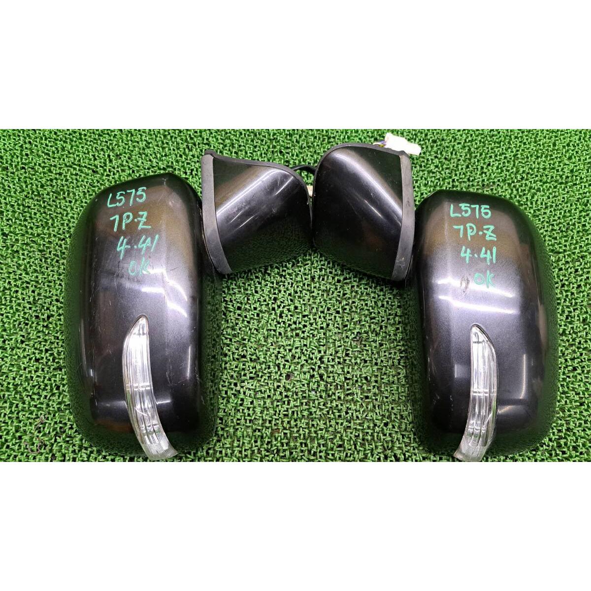 441 Move Conte Custom L575S L585S Door mirror with turn signal Left and right set Side mirror Driver side/Passenger side Right Left 7P Operation OK