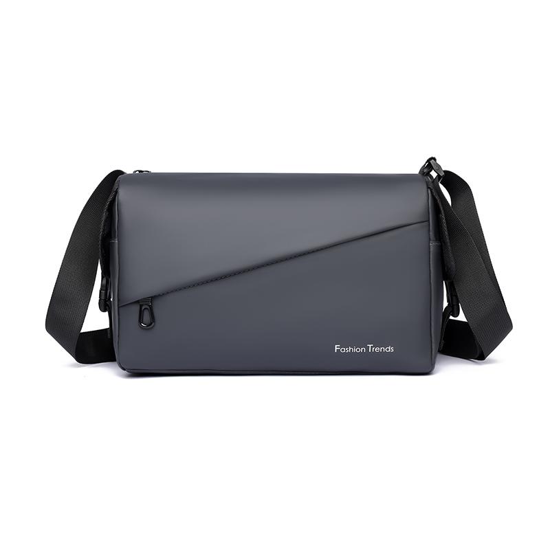 

Мужская сумка через плечо Многофункциональная нагрудная сумка Сумка-мессенджер для спорта и поездок серый